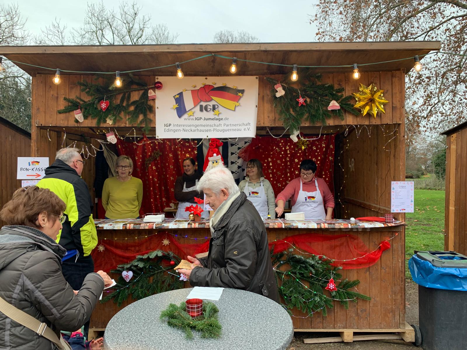Marché de Noel – Weihnachtsmarkt im Neckarhäuser Schlosshof