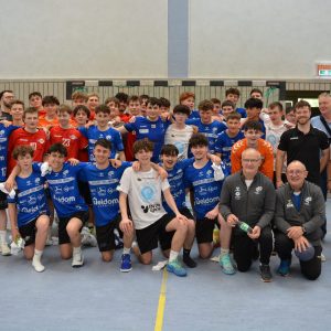 Erfolgreicher Verlauf und Abschluss der Handballbegegnung zwischen Entente des Abers Lannilis und dem TV Edingen