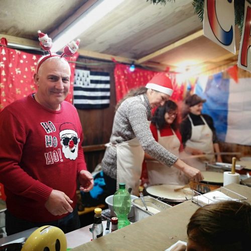 IGP-Crêperie beim Kinder-Weihnachtsmarkt