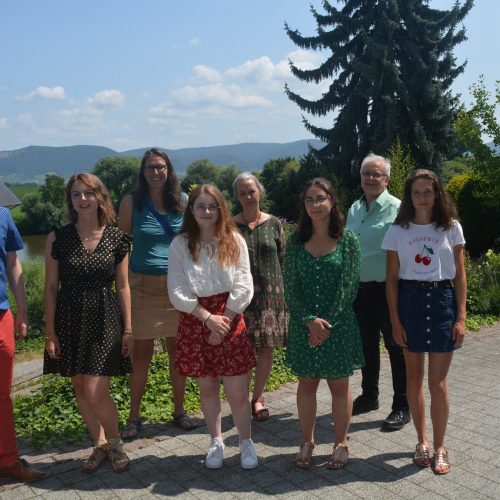 Ferienjobs bei der Partnerschaft – Verabschiedung unserer Jungen Botschafterin Mathilde Moreau