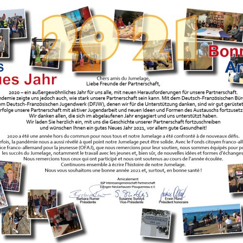 Gutes Neues Jahr 2021 !